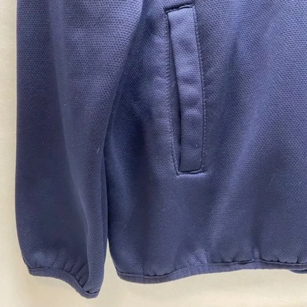Seahawks NFL Fleece Men's L/G Nvy Glll Long Sleeve Seattle Football 1/4 Zip READ